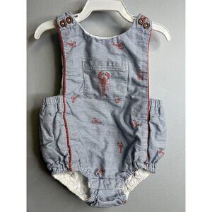 Tommy Bahamas Lobster Romper - Size 3/6 Months